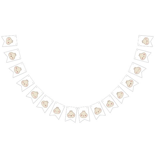 Bannière À Fanions Joli petit Baby shower de dumping (Tout)