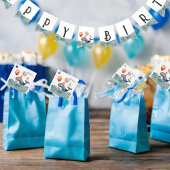 Bannière À Fanions Jolie baleine Boys Anniversaire