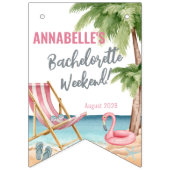 Bannière À Fanions Jolie fête de jeune fille (Premier drapeau)