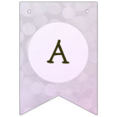 Bannière À Fanions Jolie fille Hérisson Joyeux anniversaire (Troisième drapeau)