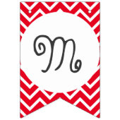 Bannière À Fanions Jolie typographie géante de Noël (Premier drapeau)