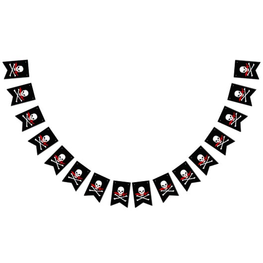 Bannière À Fanions Jolly roger(cutlass) (Tout)