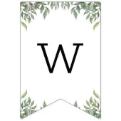 Bannière À Fanions Jouet Poodle Baby shower vert Chiot (Troisième drapeau)