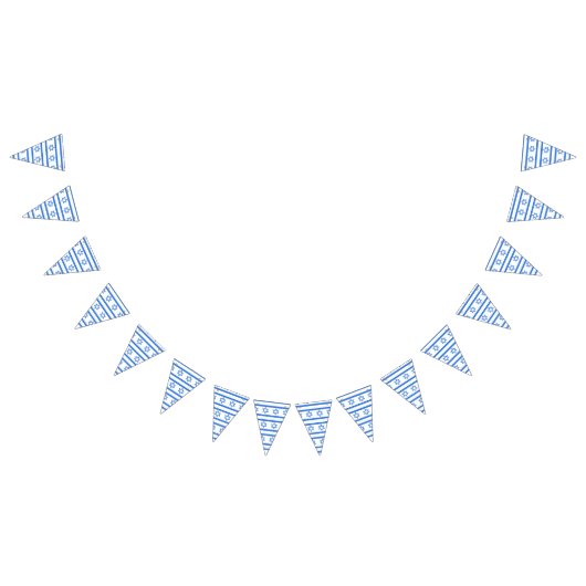 Bannière À Fanions Jour de la Déclaration d'Indépendance de l'Israël, (Tout)