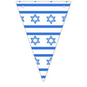 Bannière À Fanions Jour de la Déclaration d'Indépendance de l'Israël, (Premier drapeau)