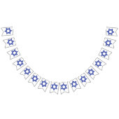 Bannière À Fanions Jour de l'indépendance d'Israël (Tout)