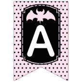 Bannière À Fanions Joyeuse fête d'Halloween (Troisième drapeau)