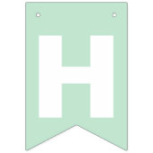 Bannière À Fanions Joyeuses couleurs pastel de Pâques (Troisième drapeau)