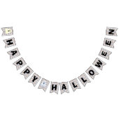 Bannière À Fanions Joyeuses Voix d'Halloween - Thème d'Halloween (Tout)