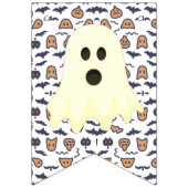 Bannière À Fanions Joyeuses Voix d'Halloween - Thème d'Halloween (Premier drapeau)