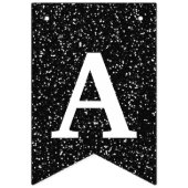 Bannière À Fanions Joyeux 30e anniversaire Photo Parties scintillant (Troisième drapeau)