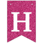 Bannière À Fanions Joyeux 30e anniversaire Photo Parties scintillant (Deuxième drapeau)