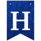 Bannière À Fanions Joyeux 40e anniversaire Photo Parties scintillant  (Deuxième drapeau)