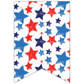 Bannière À Fanions Joyeux 4 juillet/ Jour de l'Indépendance (Premier drapeau)