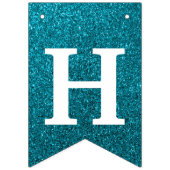 Bannière À Fanions Joyeux 50e anniversaire Photo Parties scintillant  (Deuxième drapeau)