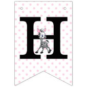 Bannière À Fanions Joyeux anniversaire (Deuxième drapeau)