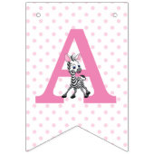 Bannière À Fanions Joyeux anniversaire (Troisième drapeau)