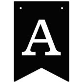 Bannière À Fanions Joyeux anniversaire (Deuxième drapeau)