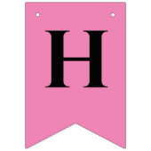 Bannière À Fanions Joyeux anniversaire  (Deuxième drapeau)