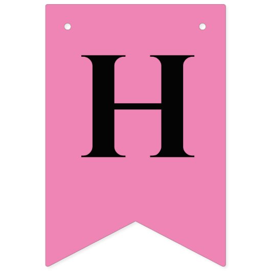 Bannière À Fanions Joyeux anniversaire  (Deuxième drapeau)