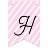 Bannière À Fanions Joyeux anniversaire Ballet Fleurs de chaussures (Deuxième drapeau)