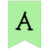 Bannière À Fanions Joyeux anniversaire Boy's Woodland thème (Troisième drapeau)