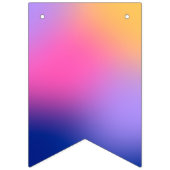 Bannière À Fanions Joyeux Anniversaire brillant néon lumières Rainbow (Premier drapeau)