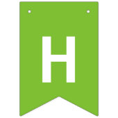 Bannière À Fanions Joyeux anniversaire coloré (Deuxième drapeau)