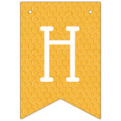 Bannière À Fanions Joyeux anniversaire d'Abeille d'Or (Deuxième drapeau)