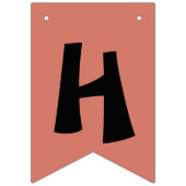 Bannière À Fanions Joyeux Anniversaire de Cute Little Ninja (Deuxième drapeau)