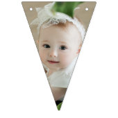 Bannière À Fanions Joyeux anniversaire fille rose photo (Premier drapeau)