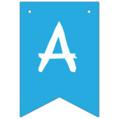 Bannière À Fanions Joyeux anniversaire, Margaritas (Troisième drapeau)