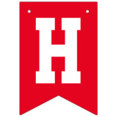 Bannière À Fanions Joyeux anniversaire nautique (Deuxième drapeau)