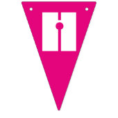 Bannière À Fanions Joyeux anniversaire Pink Cake Pops Sprinkles Party (Deuxième drapeau)