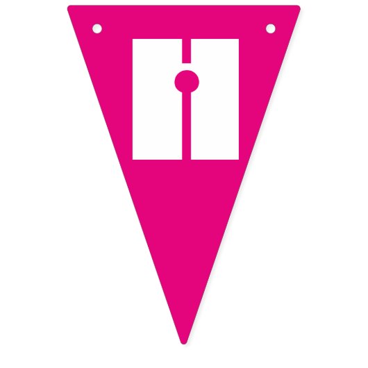 Bannière À Fanions Joyeux anniversaire Pink Cake Pops Sprinkles Party (Deuxième drapeau)