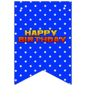 Bannière À Fanions Joyeux anniversaire Pop Art Superhero Anniversaire (Deuxième drapeau)