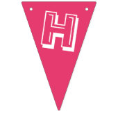 Bannière À Fanions Joyeux Anniversaire Rose Frosted Animal Cookies Ci (Deuxième drapeau)