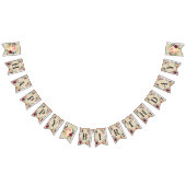 Bannière À Fanions Joyeux Anniversaire Rustique Bourgogne rose Chute (Tout)