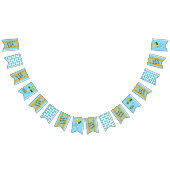 Bannière À Fanions Joyeux Anniversaire Suspendants et Cravate de Bow (Tout)