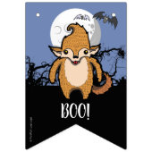 Bannière À Fanions Joyeux anniversaire Werewolf Pleine lune et chauve (Premier drapeau)