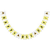 Bannière À Fanions Joyeux BumbleBee Day Anniversaire (Tout)