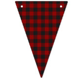 Bannière À Fanions Joyeux camion de Noël et arbres (Premier drapeau)