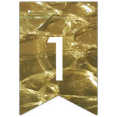 Bannière À Fanions Joyeux Diwali 2017 Gold White Parties scintillant  (Troisième drapeau)