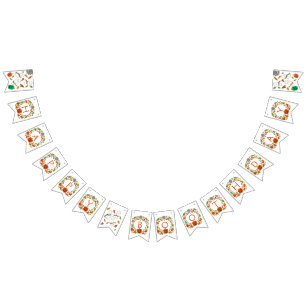 Bannière À Fanions Joyeux Fantômes Anniversaire