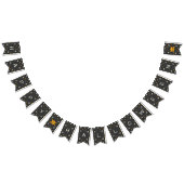 Bannière À Fanions  Joyeux Halloween. De mignons Pois Citrouilles fan (Tout)