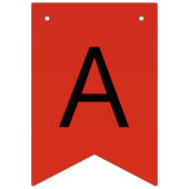 Bannière À Fanions Joyeux Mariage double bonheur (Deuxième drapeau)