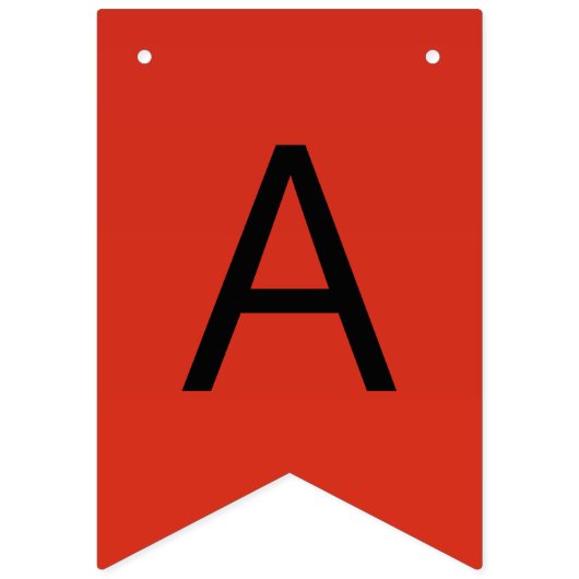 Bannière À Fanions Joyeux Mariage double bonheur (Deuxième drapeau)