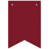 Bannière À Fanions Joyeux Noël Classique Rouge nordique (Premier drapeau)