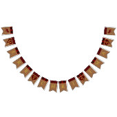 Bannière À Fanions Joyeux Noël de la mariée d'hiver Buffalo (Tout)