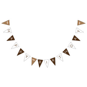 Bannière À Fanions Joyeux sandwich à la crème glacée Chipwich Anniver